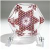 Image 1 : Saint Louis Millefiori Paperweight, Star of David Design