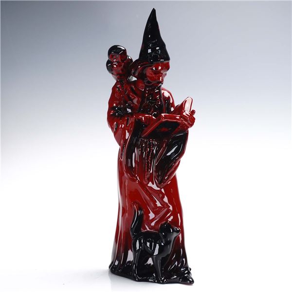 Royal Doulton Flambe Figurine, The Wizard HN3121