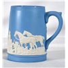 Image 1 : Jasperware Blue Stein