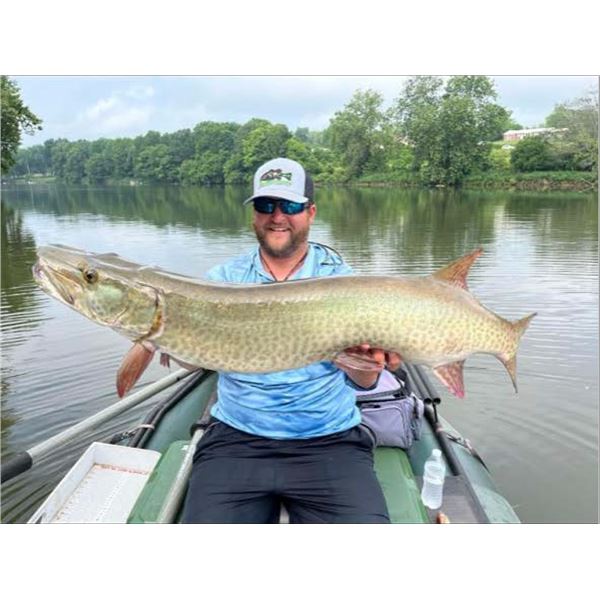 2 Person Muskie and Smallmouth Fishing in Virginia