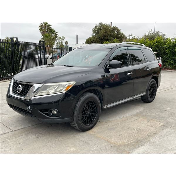 NISS PATHFINDER 2015 SALV-T REPO- 2 DAYS