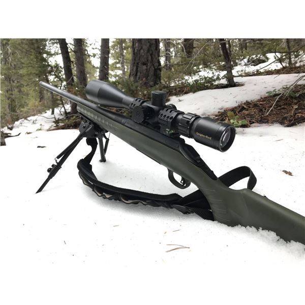 The Justice Coalition donates a CUSTOM Quigley Ford Long Range Rifle Scope Val. $1,900.