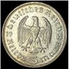Image 2 : 1935-A Germany Silver 5 Reichsmark UNCIRCULATED