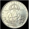 Image 2 : 1938 Sweden Silver 2 Kroner UNCIRCULATED