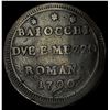Image 2 : 1796 Papal States 2 1/2 Baiocchi CLOSELY UNCIRCULATED