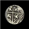 Image 2 : 1500s-1600s Spanish Colonial Silver Cob NEARLY UNCIRCULATED