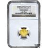 Image 1 : 1854PTS M Bolvia 1/2E Fonrobert Gold Proclamation NGC MS62