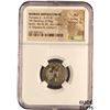 Image 1 : Roman Pompey Jr, BC 46-45 SIlver Denarius NGC