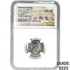 Image 1 : Roman Geta, AD 209-211 Silver Denarius NGC Ch VF