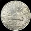 Image 2 : 1953 Cuba Silver Peso CLOSELY UNCIRCULATED