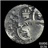 Image 1 : 1500s-1600s Spanish Colonial Silver Cob NEARLY UNCIRCULATED