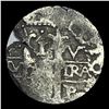 Image 2 : 1500s-1600s Spanish Colonial Silver Cob NEARLY UNCIRCULATED