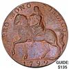 1792 UK Lady Godiva 1/2 Penny GEM BU
