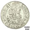 1664 Austria Silver 3 Kreuzer Sigismund CHOICE AU