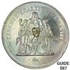 1977 France .8681oz Silver 50 Francs UNCIRCULATED