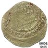 1072-1092 Crusades Seljuk Pale Gold Dinar NEARLY UNCIRCULATED