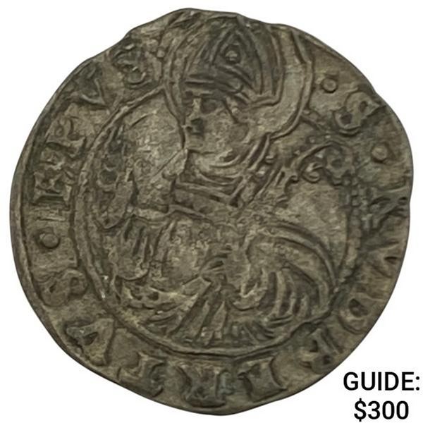 1519-1540 Salzburg Silver 2 Kreuzer Matthaus Lang CHOICE AU