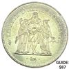 1974 France .8681oz Silver 50 Francs UNCIRCULATED