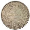 Image 2 : 1855 Denmark Silver 2 Rigsdaler NEARLY UNCIRCULATED
