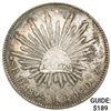 1892Do JP Mexico Silver 8 Reales NEARLY UNCIRCULATED
