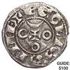 1170-1245 France Crusades Silver Denier NEARLY UNCIRCULATED
