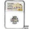 Image 1 : Roman Geta, AD 209-211 Silver Denarius NGC VF