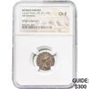 Roman Lucius Verus, AD 161-169 Silver Denarius NGC Ch F