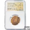 Image 1 : Byzantine .1244oz Gold Hyperpyron NGC XF