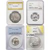 Image 1 : 1883-1954 [4] U.S. Silver Dollars & Washington Quarters PCGS/PGA/NGC MS/PF62-66