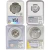 Image 2 : 1883-1954 [4] U.S. Silver Dollars & Washington Quarters PCGS/PGA/NGC MS/PF62-66