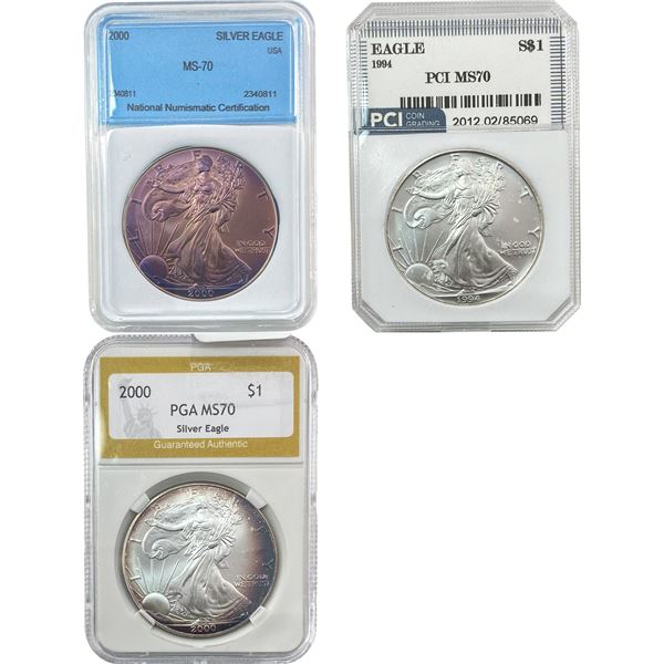 1994-2000 [3] American Silver Eagles