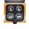 Image 2 : 1976 [4] Canada Sterling Olympic Proof Coin Set