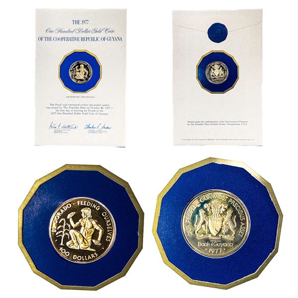 1977 $100 Gold Coin (.0897 AGW)