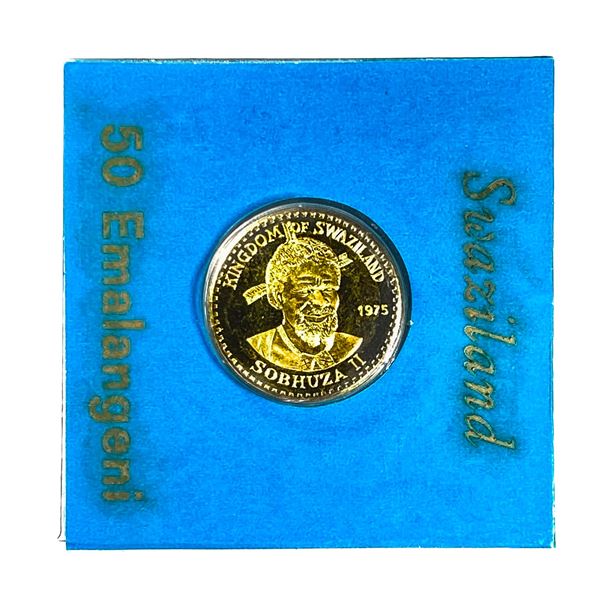 1974 Swaziland Gold Coin (.1247 AGW)