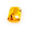 Image 1 : Yellow Golden Citrine Gemstone Madagascar Rectangle 9.670cts