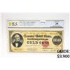 Image 1 : 1922 $100 Gold Certificate PCGS 25 VF