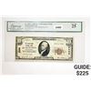 Image 1 : 1929 $10 Quakertown Nat. Bank Banknote LCG 25 VF