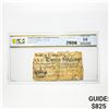 Image 1 : March 9, 1754 20S NC Colonial Currency PCGS 10 VG