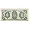 Image 2 : 1891 $1 United States Treasury Note - Large Size