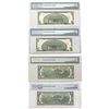 Image 13 : 1928-2003  Varied US Currency Graded and Raw [61] PCGS AU-MS 50-66