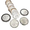 Image 2 : 2001-2011 GEM BU Varied Date Silver Eagle Roll [20 Coins]