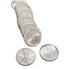 Image 2 : 2003-2007 GEM BU Varied Date Silver Eagle Roll [20 Coins]