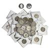 Image 1 : 1932-2009 [71] Silver Washington Quarters Lot [71 Coins]