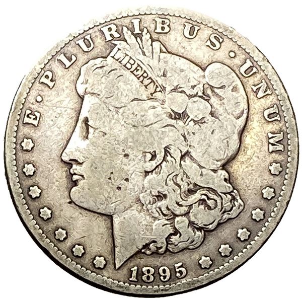 1895-S Morgan Silver Dollar Avg Circ
