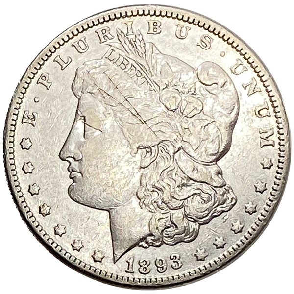 1893 Morgan Silver Dollar Fine