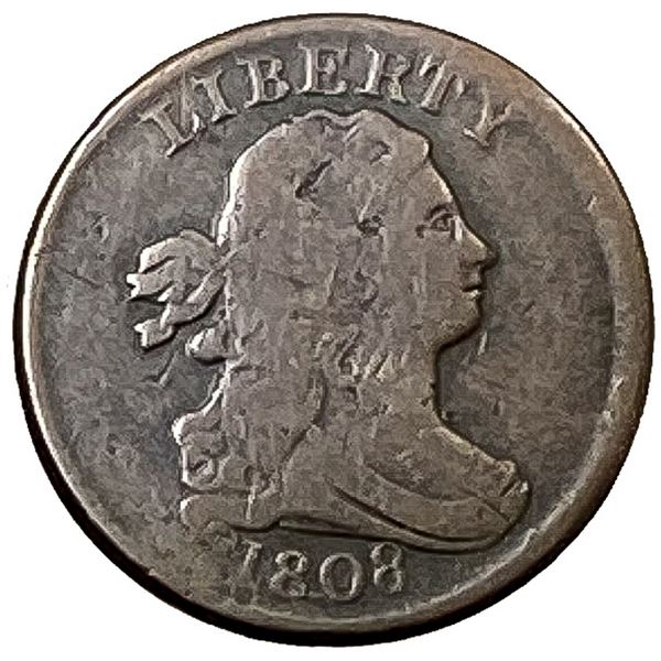 1808 Draped Bust Half Cent Avg Circ