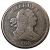 Image 1 : 1808 Draped Bust Half Cent Avg Circ
