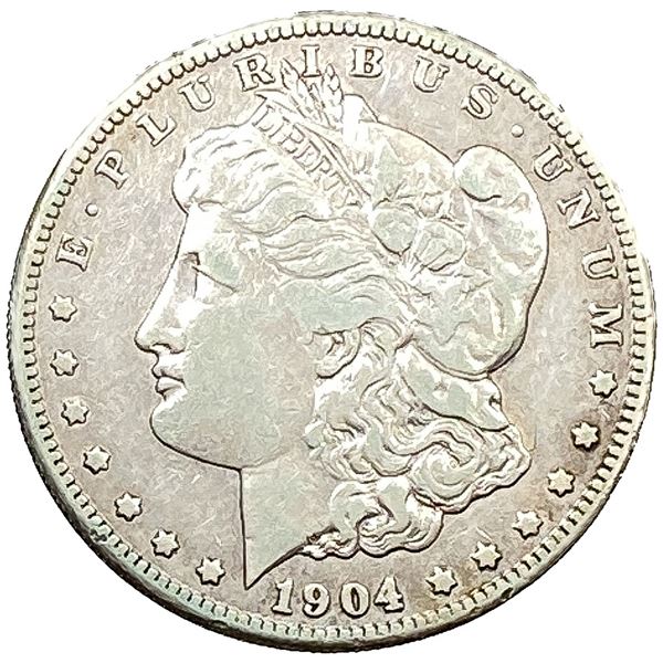 1904-S Morgan Silver Dollar VF
