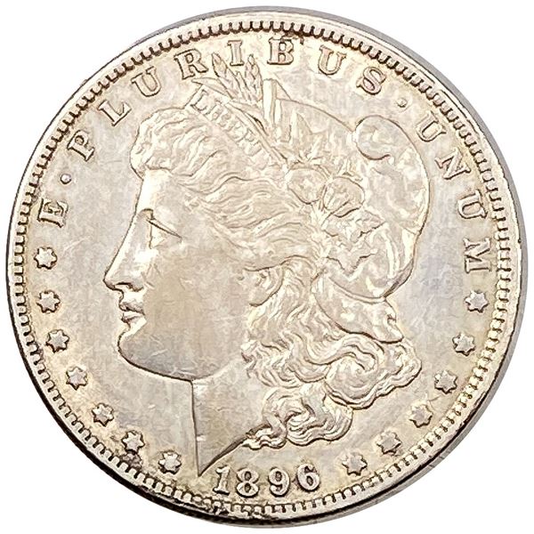 1896-O Morgan Silver Dollar AU