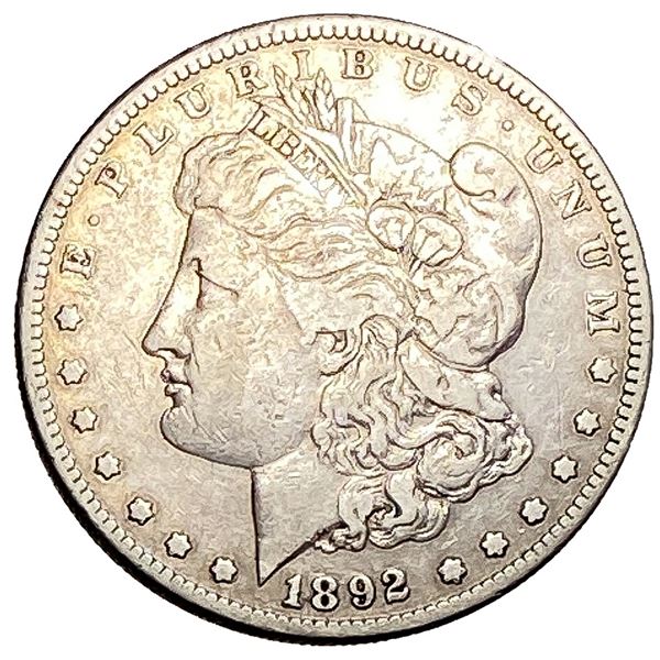 1892-S Morgan Silver Dollar Fine